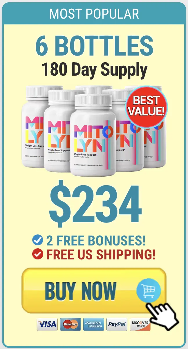 Mitolyn 6 bottles